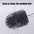 Load image into Gallery viewer, The BOOMJOY Toilet Brush with TPR Rubber and Built-in Tweezer (White/Black) offers superior cleaning. Order now and enjoy fast shipping across Australia!-Cleaning Products-Set of Two-Ezymall AU

