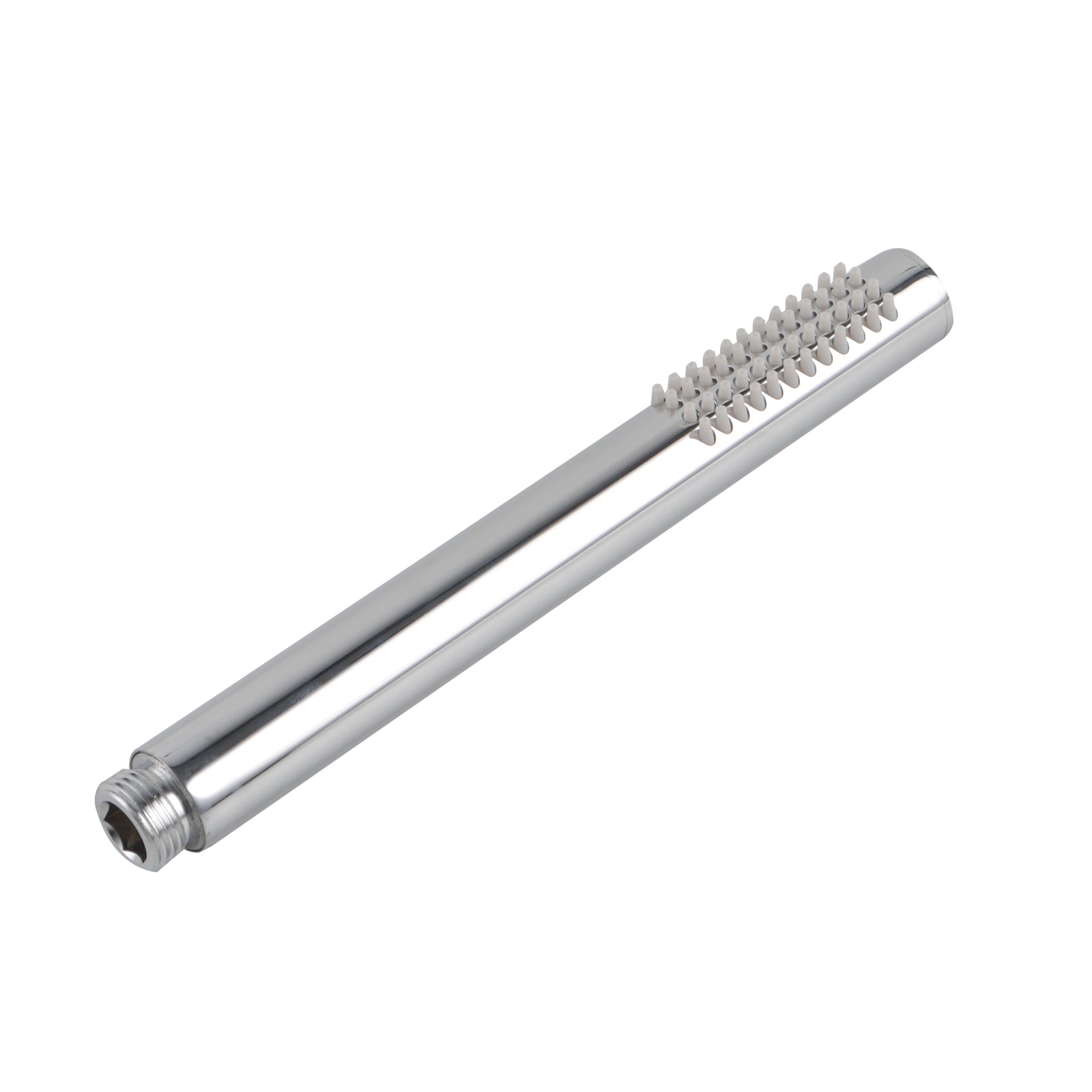 Enhance your shower experience with our Brass Single Function Handheld Shower Head in Chrome Silver. Durable brass construction, sleek design. Shop now for quality and style!-Hand Held Shower Head-Ezymall AU