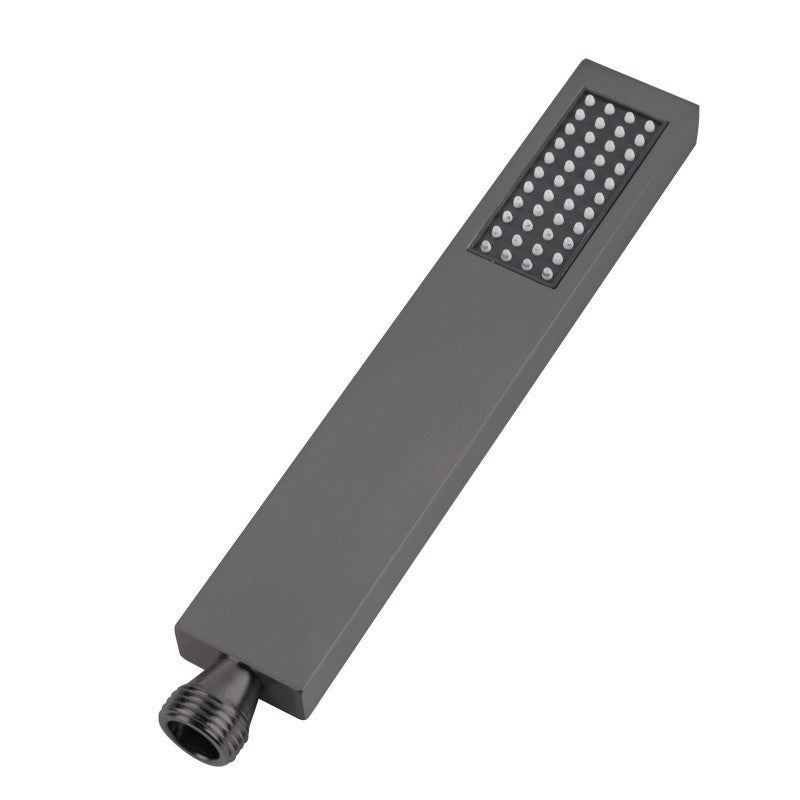 Experience a modern shower with our Brass Single Function Handheld Shower Head in Gunmetal Grey. Durable and stylish. Shop now at Ezymall for fast delivery!-Hand Held Shower Head-Ezymall AU