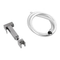 Load image into Gallery viewer, Enhance your bathroom hygiene with this Brass Square Toilet Bidet Spray. Featuring a sleek Chrome Silver finish, this bidet spray is both stylish and functional. Easy to install and use!-Bidet-Ezymall AU
