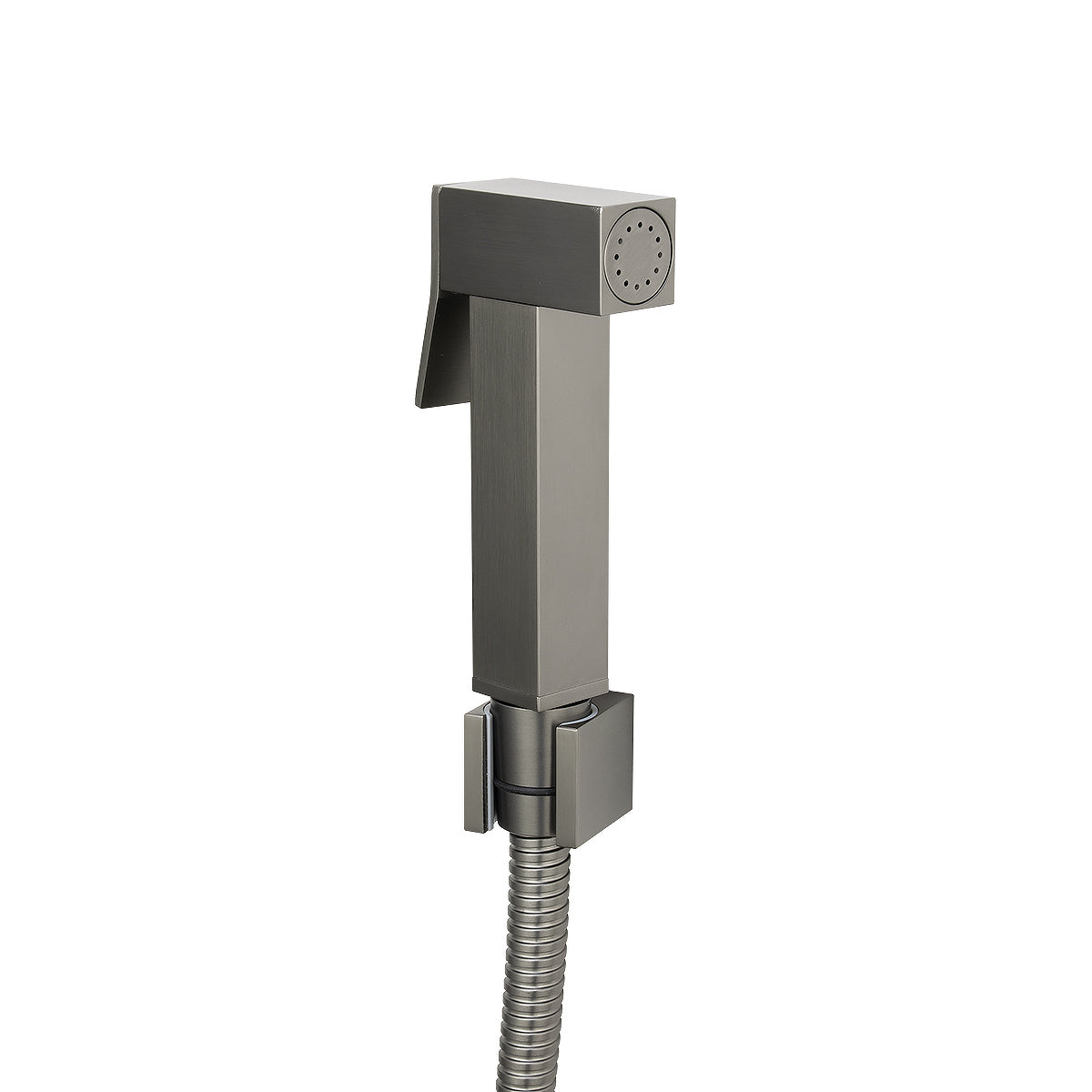 Get the Brass Square Toilet Bidet Spray in Gunmetal Grey. This stylish and durable bidet spray is a must-have for any modern bathroom. Shop now at Ezymall with fast shipping Australia wide.-Bidet-Ezymall AU