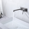 Load image into Gallery viewer, Upgrade your bathroom with the CADDENCE wall spout mixer in solid brass with gunmetal grey finish. Modern design and durable construction. Shop now!-Spout Mixer-Ezymall AU
