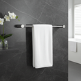 Load image into Gallery viewer, Organize your bathroom with the CADDENCE double towel rail in brushed nickel silver brass, 600mm. This durable and stylish rail provides ample space for your towels, enhancing your bathroom decor.-Towel Rail-Ezymall AU
