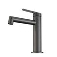 Load image into Gallery viewer, Buy CADDENCE Short Basin Mixer in Solid Brass with Gunmetal Grey finish. Modern design and durable construction. Upgrade your basin today!-Basin Mixer-Ezymall AU
