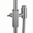 Load image into Gallery viewer, The CADDENCE Shower Rail in Brushed Nickel Silver offers a sleek and modern solution for your bathroom. Made from stainless steel, this shower rail combines durability with style. Shop now at Ezymall Australia!-Shower Rail-Ezymall AU
