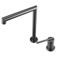 Load image into Gallery viewer, Buy CADDENCE Split Type Basin Mixer in Solid Brass with Gunmetal Grey finish. Modern design and durable construction. Upgrade your basin today!-Basin Mixer-Ezymall AU
