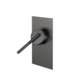 Load image into Gallery viewer, Upgrade your bathroom with the CADDENCE wall mixer in solid brass with gunmetal grey finish. Modern design and durable construction. Shop now!-Wall Mixer-Ezymall AU
