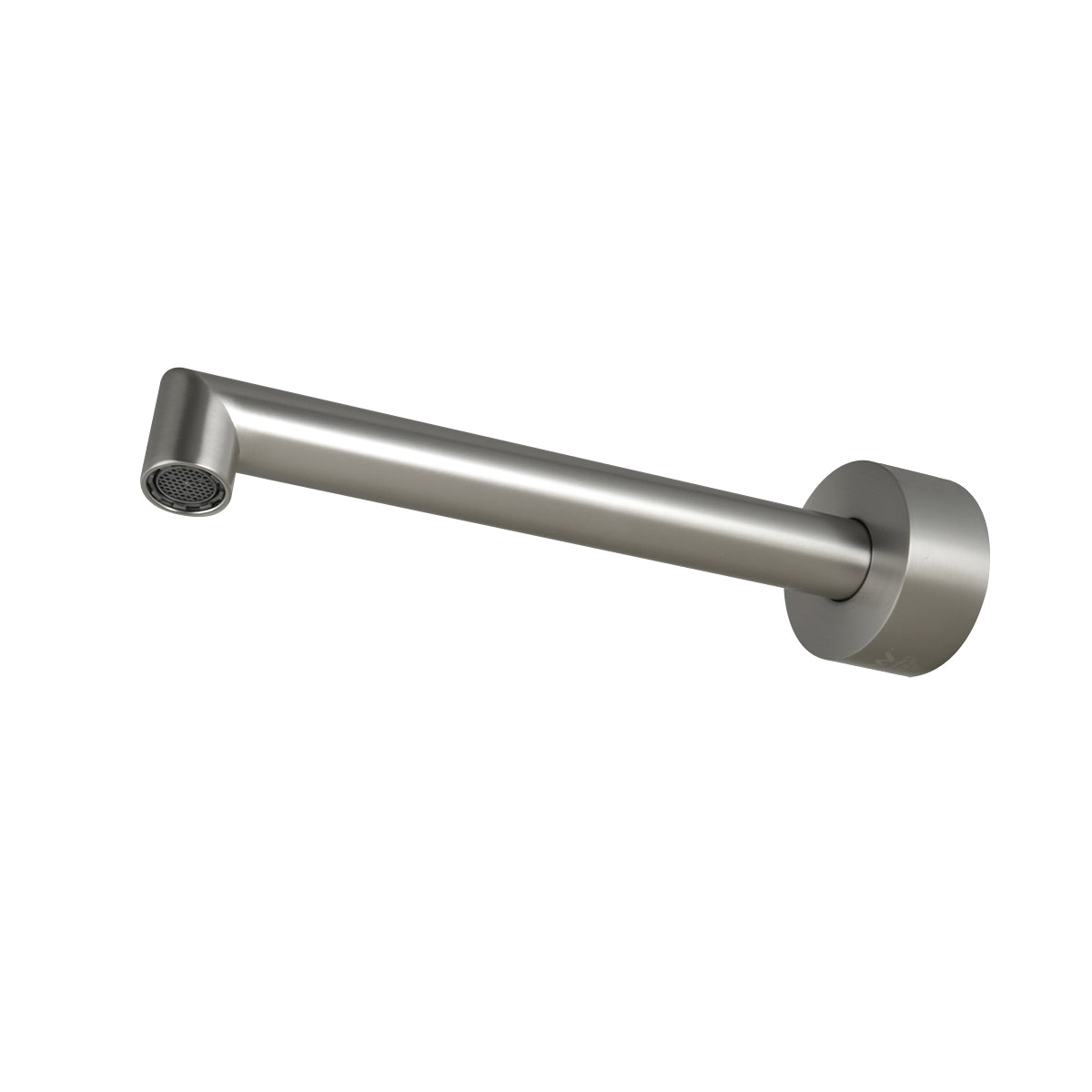 Buy CADDENCE Spout in Solid Brass with Brushed Nickel Silver finish. Modern design and durable construction. Upgrade your basin today!-Spout-Ezymall AU