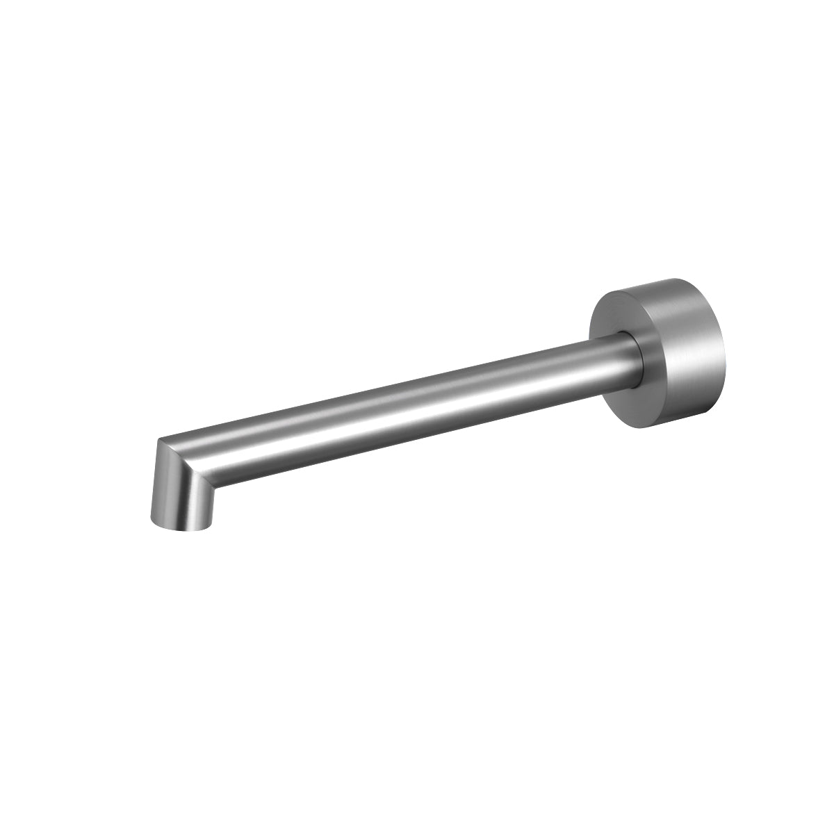 Buy CADDENCE Spout in Solid Brass with Brushed Nickel Silver finish. Modern design and durable construction. Upgrade your basin today!-Spout-Ezymall AU