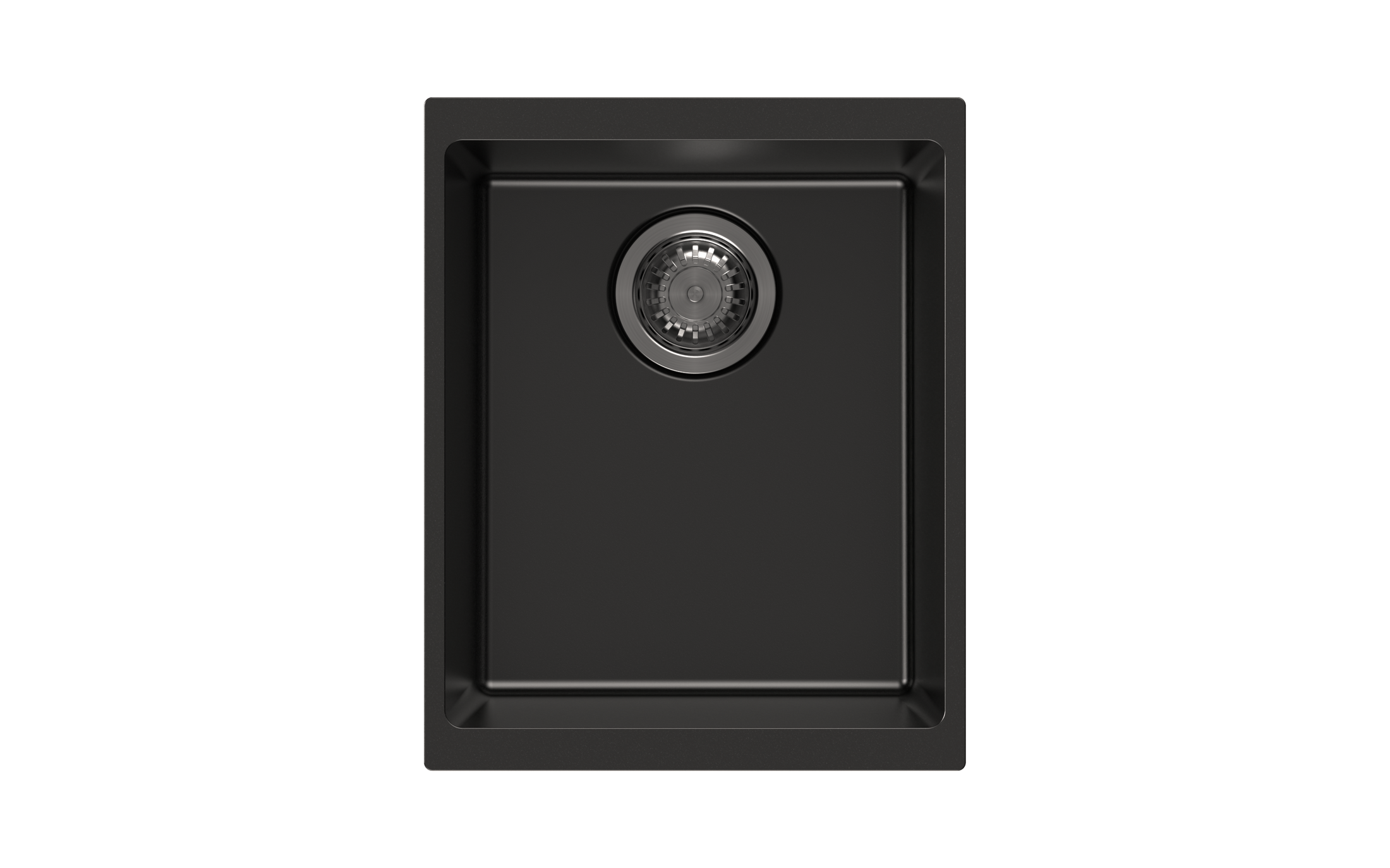 The Carysil Enigma Black Granite Stone Sink offers a modern look. Measuring 370x460x220mm, this single bowl sink is a stylish and durable addition to your kitchen. Shop now!-Kitchen Sink-Ezymall AU