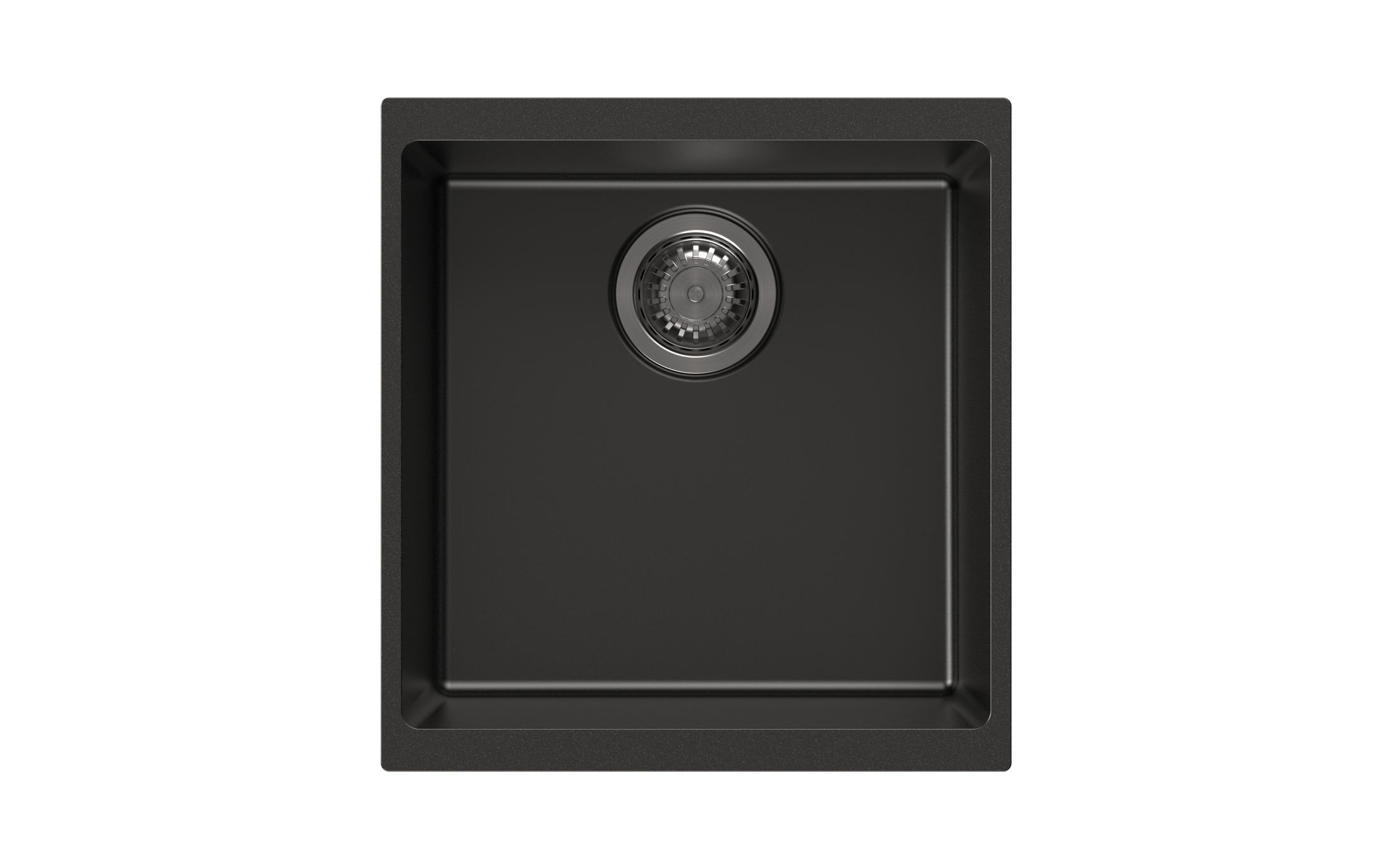 The Carysil Enigma Black Granite Stone Sink offers a modern look. Measuring 430x460x200mm, this single bowl sink is a stylish and durable addition to your kitchen. Shop now!-Kitchen Sink-Ezymall AU
