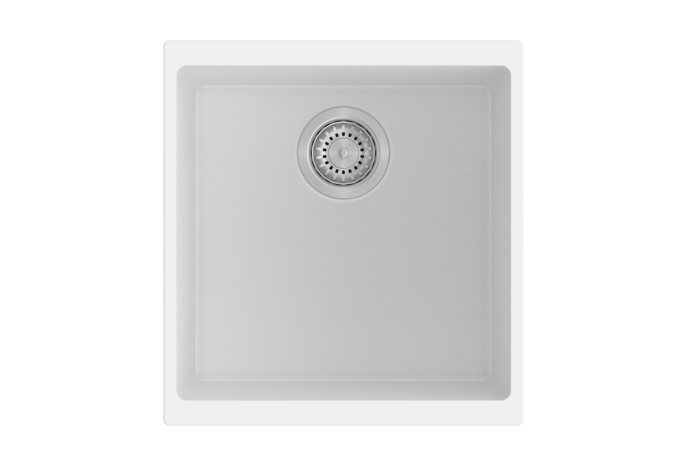 The Carysil Enigma White Granite Stone Sink offers a modern look. Measuring 430x460x200mm, this single bowl sink is a stylish and durable addition to your kitchen. Shop now!-Kitchen Sink-Ezymall AU