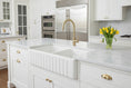 Load image into Gallery viewer, Premium 838mm Carysil fireclay double bowl sink in Snova White. Durable, hygienic and perfect for busy family kitchens.-Kitchen Sink-Ezymall AU
