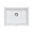 Load image into Gallery viewer, The Carysil granite stone kitchen sink in white offers a sleek and durable option. Measuring 610*457mm, this single bowl sink is easy to clean and maintain. Perfect for any home.-Kitchen Sink-Ezymall AU
