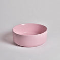 Load image into Gallery viewer, CLAYA Mini-30 above counter basin in matte pink ceramic. 300mm compact round basin ideal for small bathrooms and powder rooms.-Basin Sink-Ezymall AU
