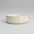 Load image into Gallery viewer, CLAYA Serra-40 above counter basin with matte stone marble look finish. 405mm round ceramic basin for modern bathroom vanities.-Basin Sink-Ezymall AU

