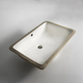 Load image into Gallery viewer, CLAYA UM-5337 under counter basin in gloss white ceramic. 530mm undermount basin with overflow for modern bathroom vanities.-Basin Sink-Ezymall AU
