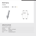 Load image into Gallery viewer, Complete chrome bidet spray set with brass diverter. Easy to install, durable and hygienic solution for modern bathrooms.-Bidet-Ezymall AU
