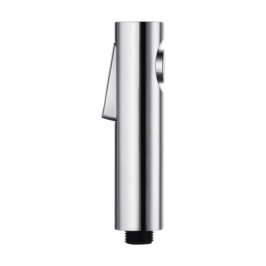 Complete bidet spray set with brass diverter in chrome – product view 3