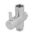Load image into Gallery viewer, Complete chrome bidet spray set with brass diverter. Easy to install, durable and hygienic solution for modern bathrooms.-Bidet-Ezymall AU
