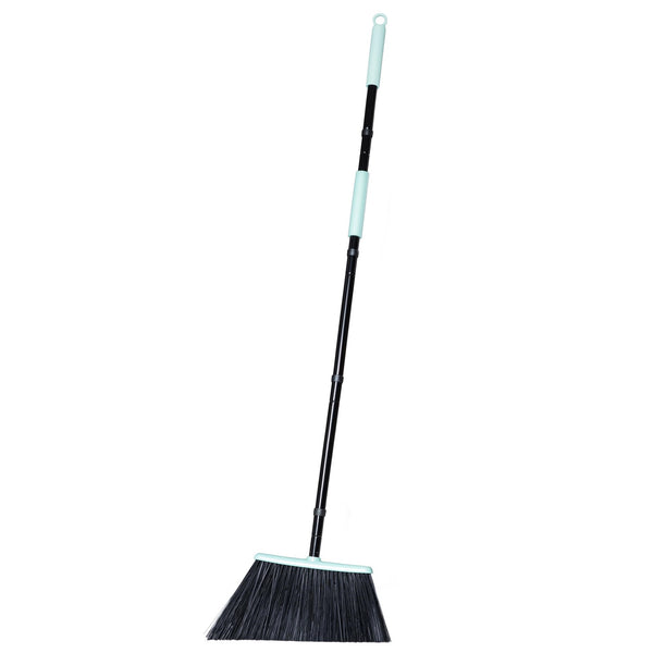 The DALIPER Heavy-Duty Angled Outdoor Broom features a 60° bristle design and a 140cm adjustable handle. Perfect for outdoor cleaning. Get yours today!-Cleaning Products-1 x Heavy Duty Broom-Ezymall AU