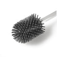 Load image into Gallery viewer, DOLANX Toilet Brush and Holder Set with Silicone Bristles and Built-in Soap Dispenser – alternate view 2
