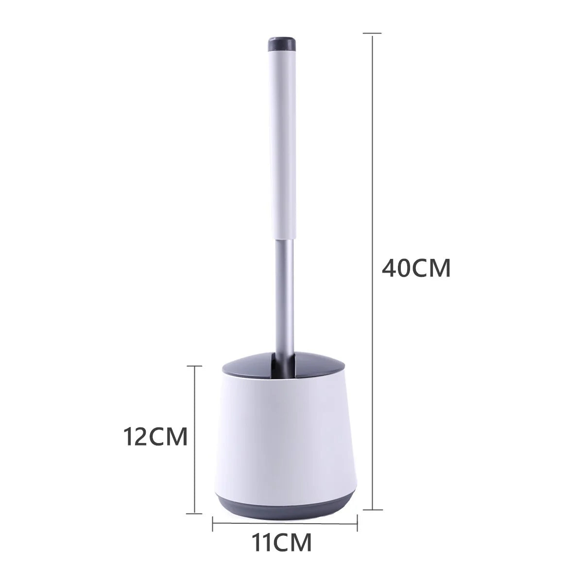 The DOLANX TPR Rubber Toilet Brush and Holder offers durable and hygienic cleaning. Keep your bathroom spotless. Order now for fast delivery Australia wide!-Cleaning Products-Ezymall AU