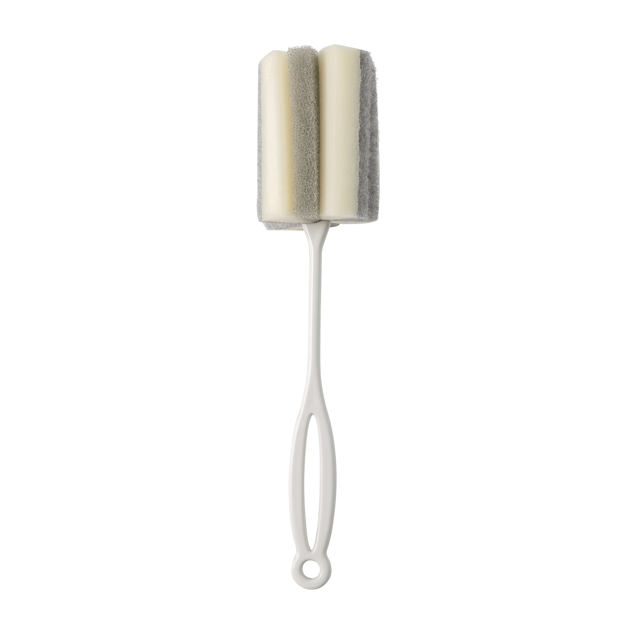 The Dual-Layer Sponge Bottle Brush ensures thorough cleaning. Perfect for bottles and hard-to-reach areas. Order now for fast delivery Australia wide!-Cleaning Products-Ezymall AU