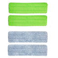 Load image into Gallery viewer, The BOOMJOY 50cm Extra-Wide Flat Mop features a scraper and ultra-thin 360° swivel head for efficient cleaning. Get yours today at Ezymall Australia!-Cleaning Products-4 Refill Pads-Ezymall AU
