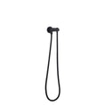 Load image into Gallery viewer, This fixed handheld shower rail features stainless steel & solid brass with a black finish. A durable and stylish addition to any bathroom. Shop now at Ezymall!-Shower Rail-Ezymall AU
