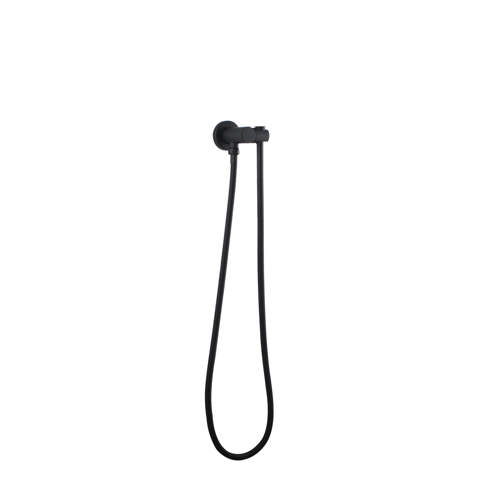 This fixed handheld shower rail features stainless steel & solid brass with a black finish. A durable and stylish addition to any bathroom. Shop now at Ezymall!-Shower Rail-Ezymall AU
