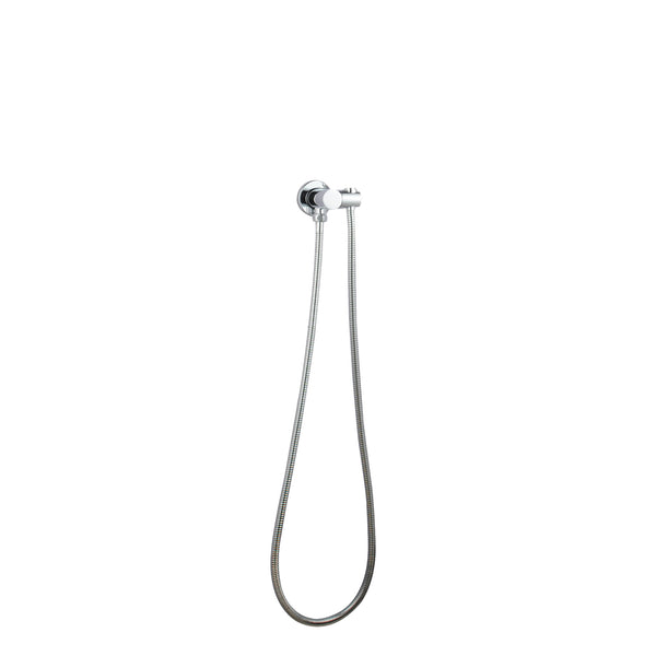 This fixed handheld shower rail features stainless steel & solid brass with a chrome silver finish. A durable and stylish addition to any bathroom. Shop now at Ezymall!-Shower Rail-Ezymall AU