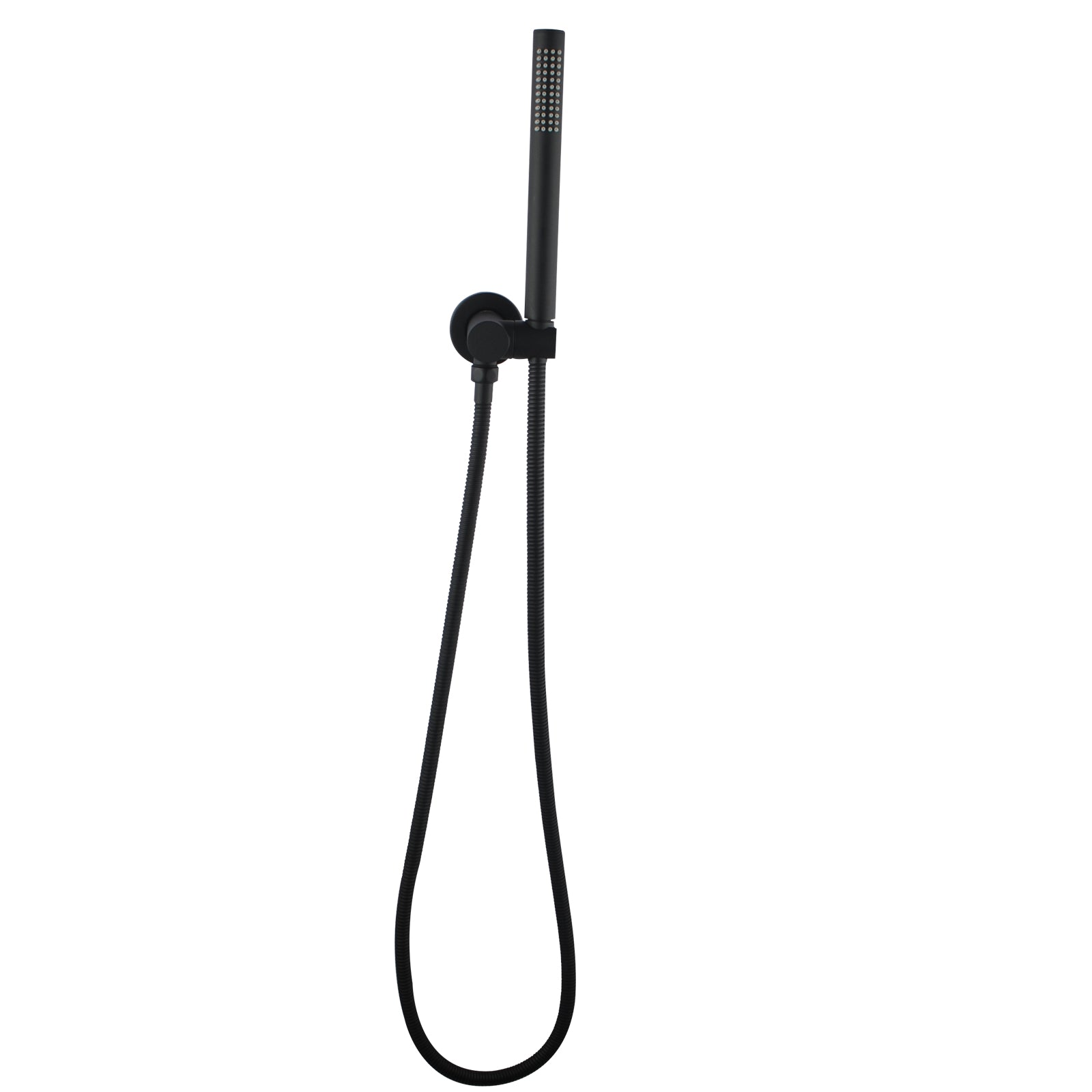 Upgrade your shower with our Fixed Round Shower Rail. Includes Handheld Shower Head, Stainless Steel & Solid Brass in Black. Durable, stylish, and easy to install.-Shower Station-Ezymall AU