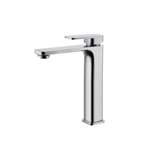 Enhance your basin with the IVANO Solid Brass Tall Basin Mixer in Chrome Silver. This modern and durable mixer combines sleek design with reliable performance. Perfect for any contemporary bathroom. Order now!-Basin Mixer-Ezymall AU