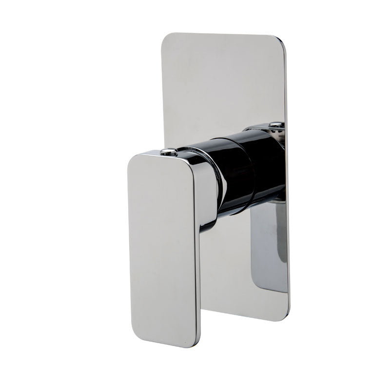 IVANO solid brass wall mixer tap chrome silver