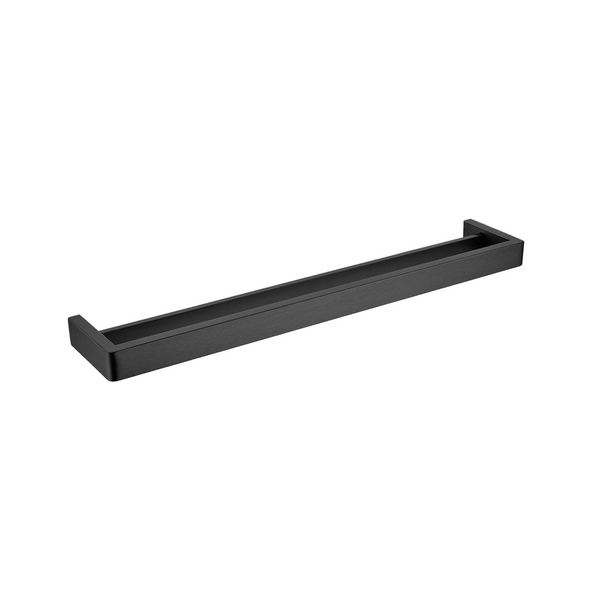 Keep your towels organized with the IVANO Stainless Steel 600mm Double Towel Rail in Black. This modern and durable towel rail is perfect for any bathroom. Easy to install and built to last. Order now and enjoy fast shipping throughout Australia.-Towel Rail-Ezymall AU