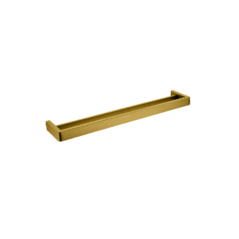 Add a touch of luxury to your bathroom with the IVANO Stainless Steel 600mm Double Towel Rail in Brushed Brass Gold. This stylish and durable towel rail is perfect for any modern home. Easy to install and designed to last. Shop now Australia.-Towel Rail-Ezymall AU