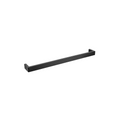 Load image into Gallery viewer, Keep your towels organized with the IVANO Stainless Steel 600mm Single Towel Rail in Black. Durable and stylish. Shop now at Ezymall!-Towel Rail-Ezymall AU
