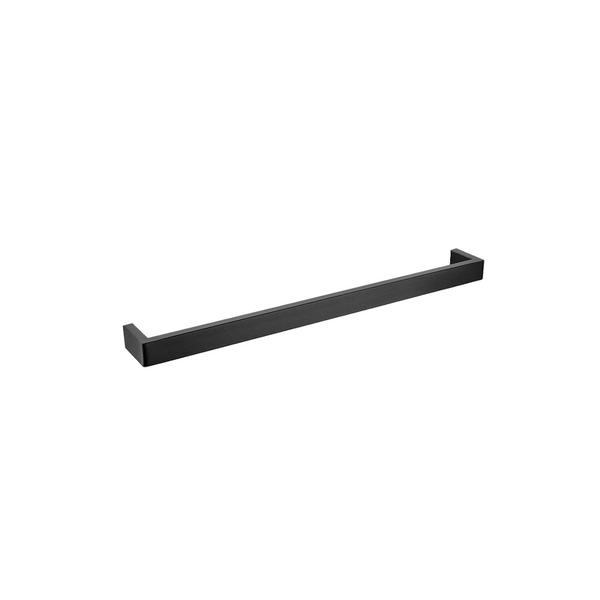 Keep your towels organized with the IVANO Stainless Steel 600mm Single Towel Rail in Black. Durable and stylish. Shop now at Ezymall!-Towel Rail-Ezymall AU