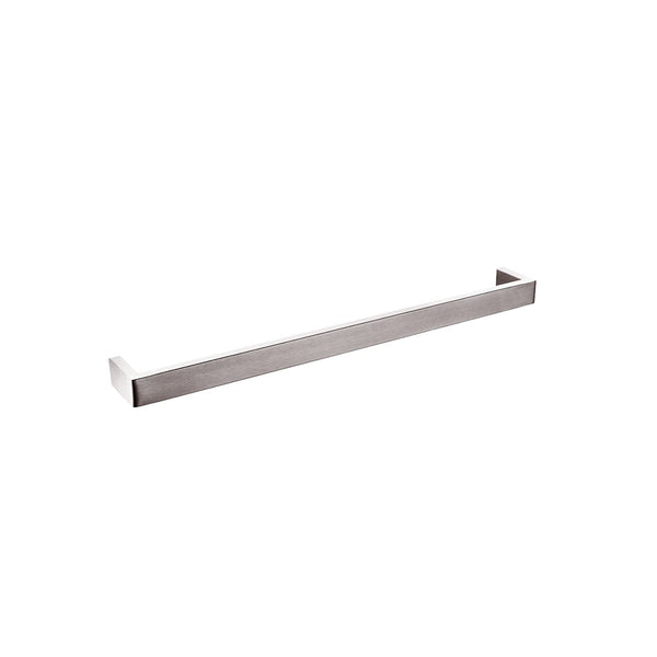 Keep your towels organized with the IVANO Stainless Steel 600mm Single Towel Rail in Brushed Nickel Silver. Durable and stylish. Shop now at Ezymall!-Towel Rail-Ezymall AU