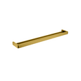 Load image into Gallery viewer, Add a touch of luxury to your bathroom with the IVANO Stainless Steel 800mm Double Towel Rail in Brushed Brass Gold. This stylish and durable towel rail is perfect for any modern home. Easy to install and designed to last. Shop now Australia.-Towel Rail-Ezymall AU
