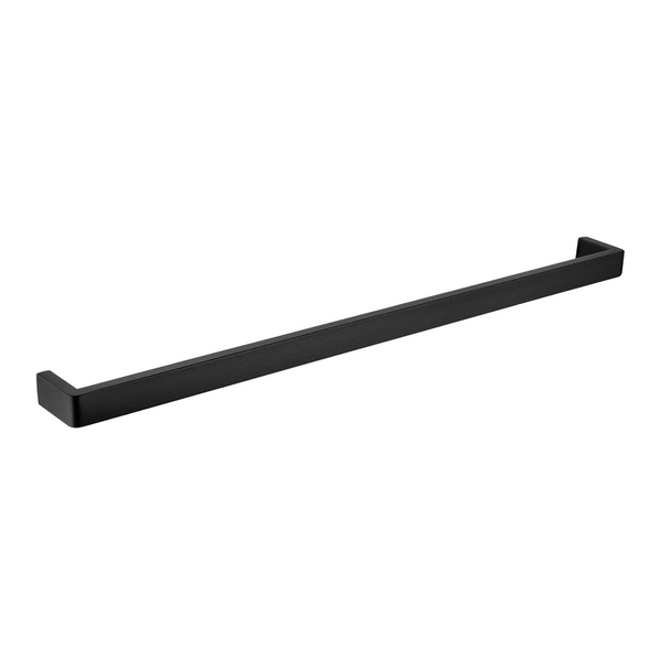 Keep your towels organized with the IVANO 800mm Stainless Steel Single Towel Rail in Black. Durable, stylish, and easy to install. Shop now at Ezymall!-Towel Rail-Ezymall AU