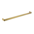Load image into Gallery viewer, Elevate your bathroom with the IVANO Stainless Steel 800mm Single Towel Rail in Brushed Brass Gold. Durable, stylish, and rust-resistant. Keep your towels organized.-Towel Rail-Ezymall AU
