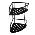 Load image into Gallery viewer, Organize your bath essentials with the IVANO Stainless Steel Double Bath Caddy in Black. Durable, stylish, and easy to install. Shop now at Ezymall!-Bath Caddy-Ezymall AU
