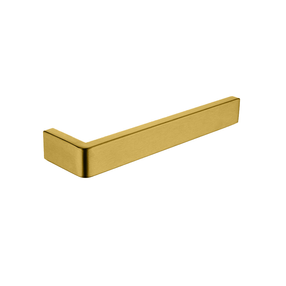 Enhance your bathroom with the IVANO Stainless Steel Hand Towel Rail in Brushed Brass Gold. This stylish and durable towel rail is a must-have accessory.-Hand Towel Rail-Ezymall AU