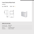 Load image into Gallery viewer, Keep your bathroom organized with the IVANO Stainless Steel Robe Hook in Gunmetal Dark Grey. Durable, stylish, and easy to install. Shop now at Ezymall!-Robe Hook-Ezymall AU
