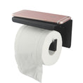 Load image into Gallery viewer, Keep your bathroom organized with the IVANO Stainless Steel Toilet Paper Holder in sleek black. Durable, stylish, and easy to install. Perfect for any modern bathroom. Buy now!-Toilet Paper Holder-Ezymall AU

