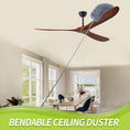 Load image into Gallery viewer, Keep your home clean with the IVYROLL Extendable Duster Kit. Includes microfiber and cobweb duster heads. Reach high places easily. Buy now!-Cleaning Products-Ezymall AU
