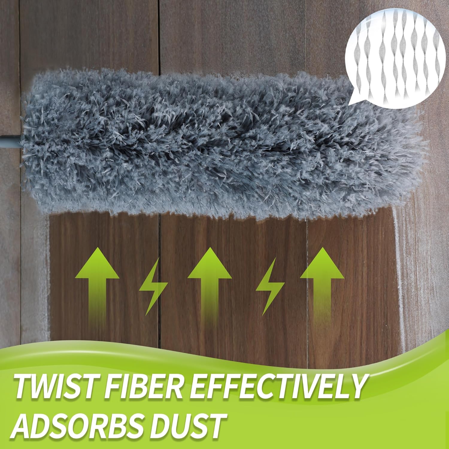 Keep your home clean with the IVYROLL Extendable Duster Kit. Includes microfiber and cobweb duster heads. Reach high places easily. Buy now!-Cleaning Products-Ezymall AU