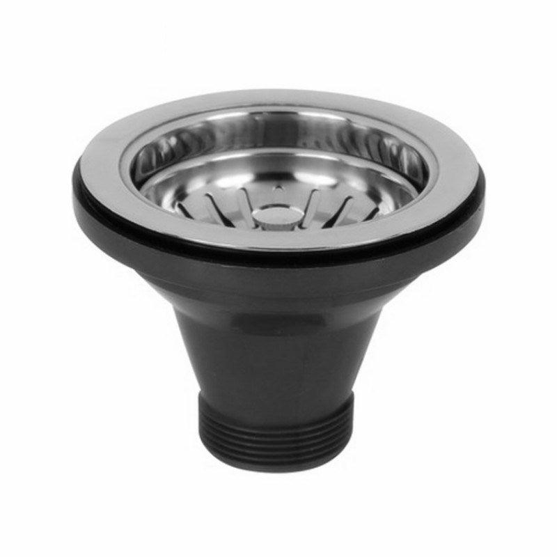 Complete your kitchen sink setup with our Kitchen Sink Waste. Designed without overflow and finished in chrome, this sink part is durable and functional. Perfect for any modern kitchen.-Sink Waste-Ezymall AU